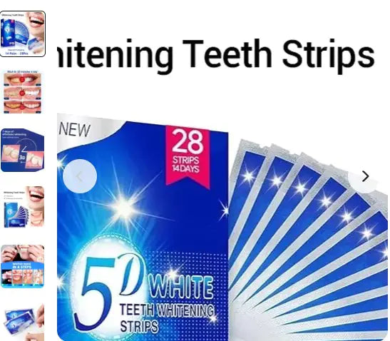 5D Whitening Strips (BOGO) Spring Break Sale